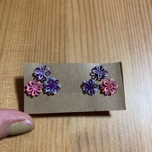 Floral Stud Earrings